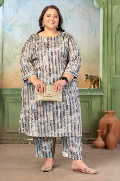Moksh International Plus Size Prisha Vol 1 catalog plus size co ord set
