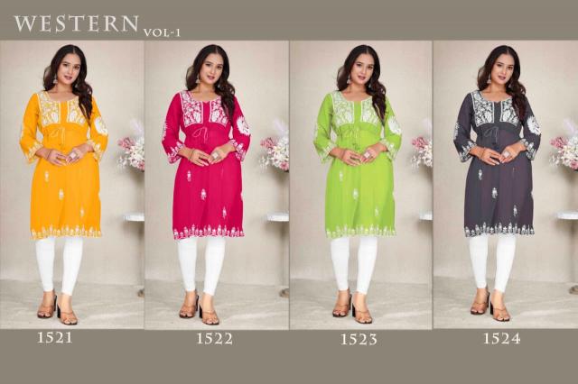 Moksh International Western Vol- 1 Kurti retailers in Pune