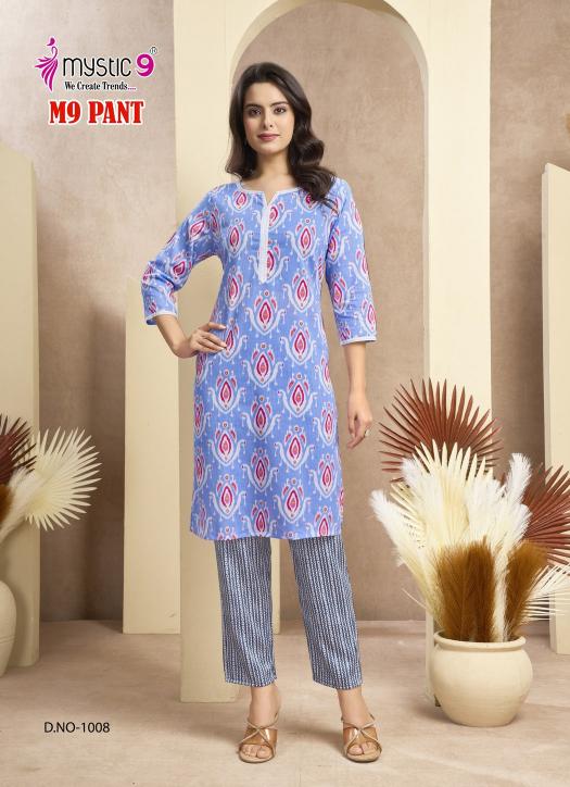 Mystic 9 Pants catalog bottom wear for ladies wholesale rate