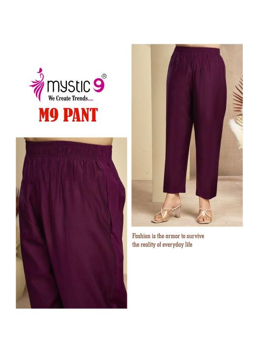 Mystic 9 Pants catalog bottom wear for ladies wholesale rate