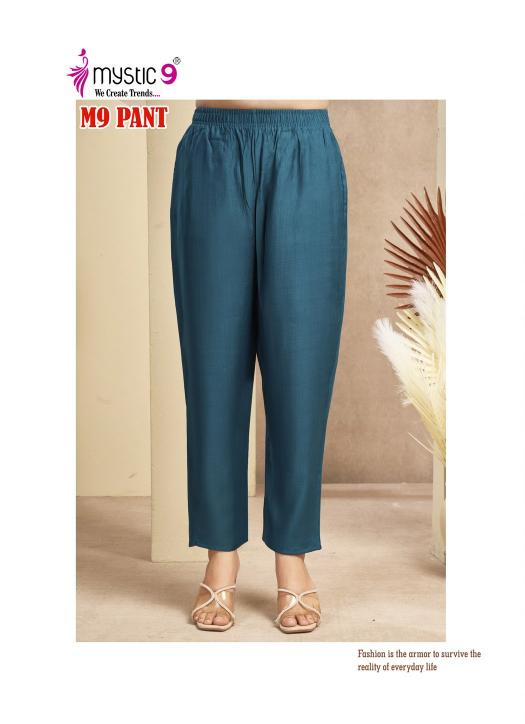 Mystic 9 Pants catalog bottom wear for ladies wholesale rate