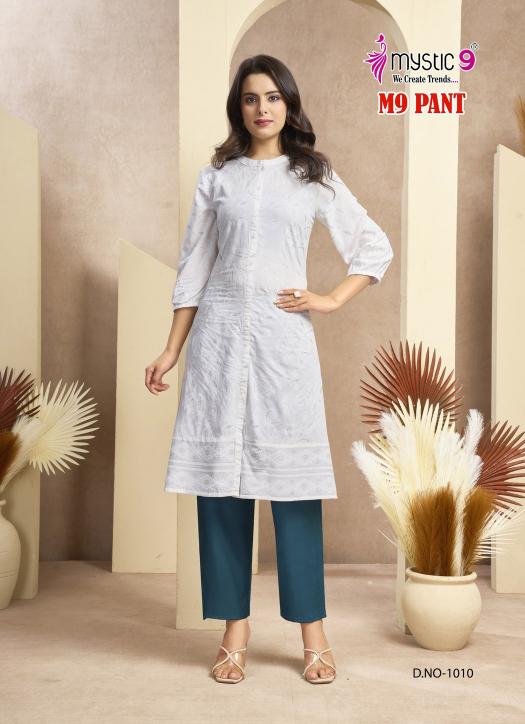Mystic 9 Pants catalog bottom wear for ladies wholesale rate
