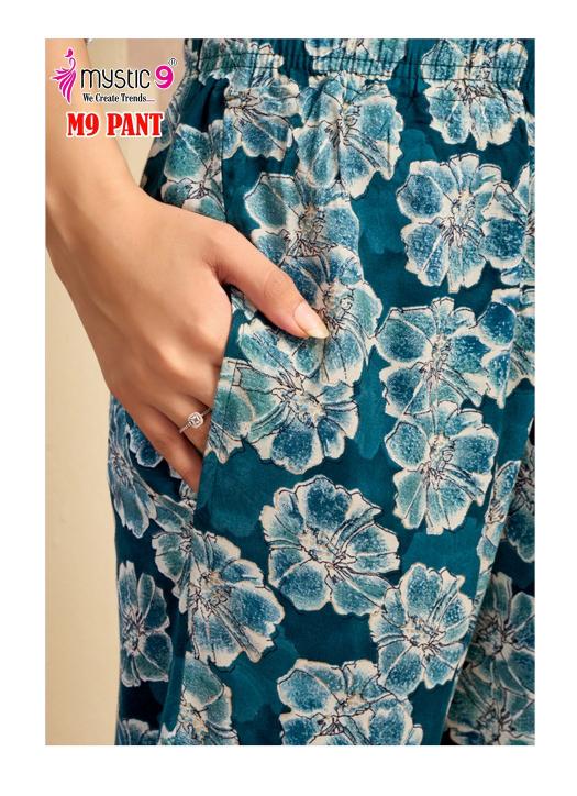 Mystic 9 Pants catalog bottom wear for ladies wholesale rate