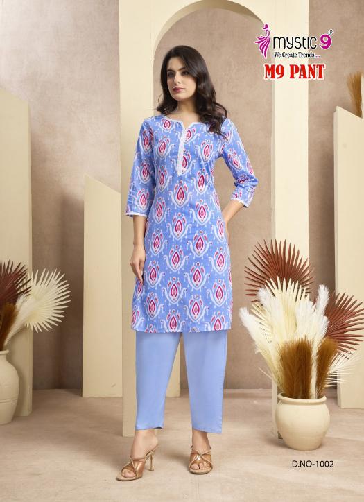 Mystic 9 Pants catalog bottom wear for ladies wholesale rate