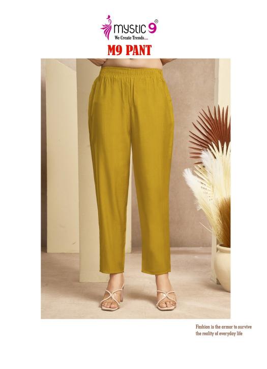 Mystic 9 Pants catalog bottom wear for ladies wholesale rate