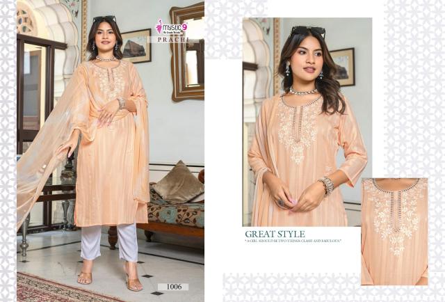 MYSTIC 9 PRACHI VOL 1 Kurti wholesale price in Surat