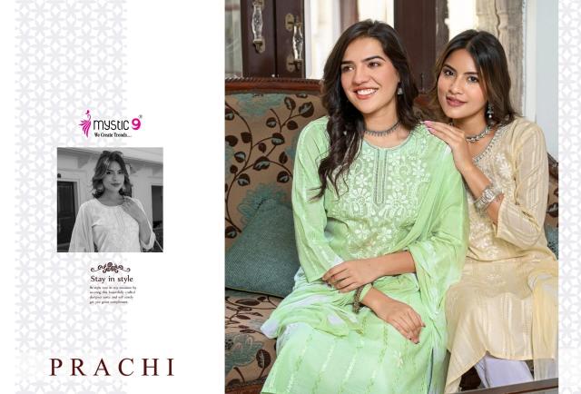 MYSTIC 9 PRACHI VOL 1 Kurti wholesale price in Surat