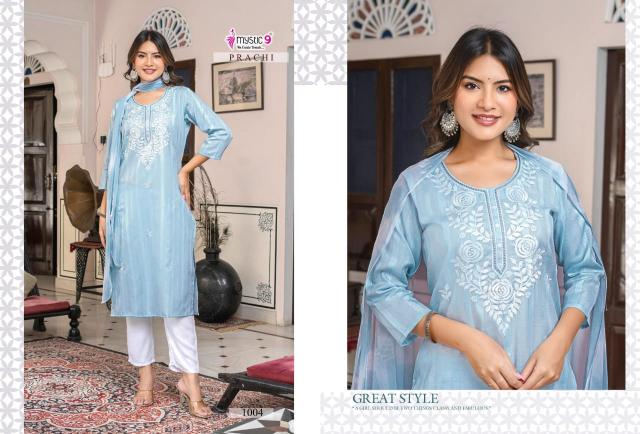 MYSTIC 9 PRACHI VOL 1 Kurti wholesale price in Surat