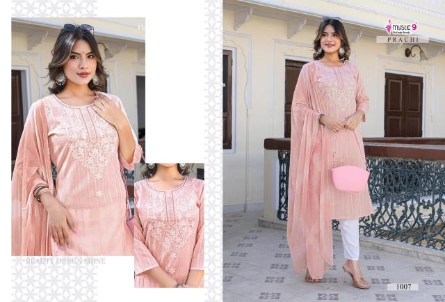 MYSTIC 9 PRACHI VOL 1 Kurti wholesale price in Surat