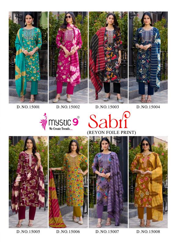 MYSTIC 9 SABRI VOL 15 Kurti wholesalers in Pune