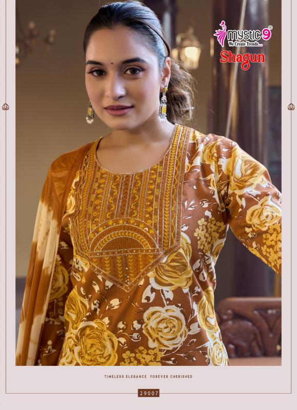 Mystic 9 Shagun Vol 29 D 29001 catalog wholesale kurti market in nagpur