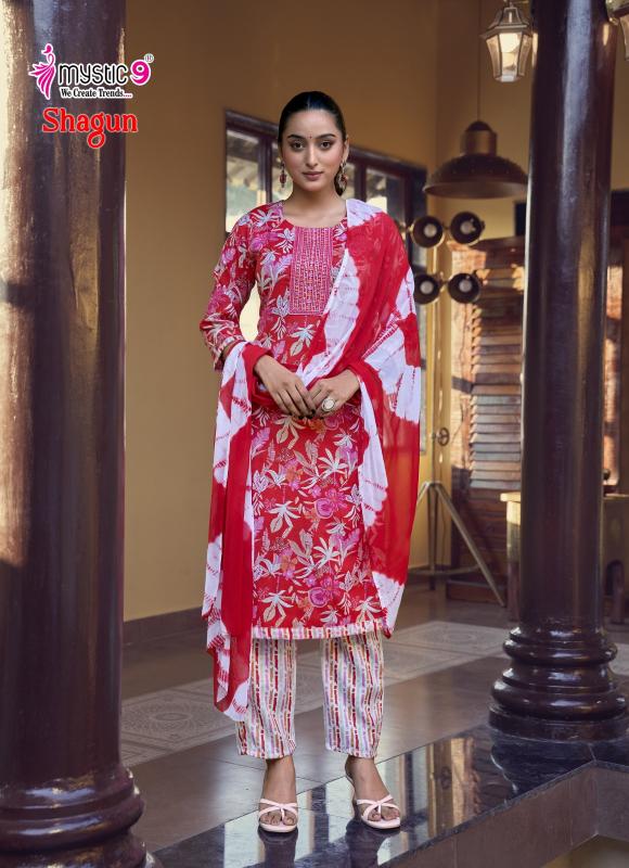 Mystic 9 Shagun Vol 29 D 29001 catalog wholesale kurti market in nagpur