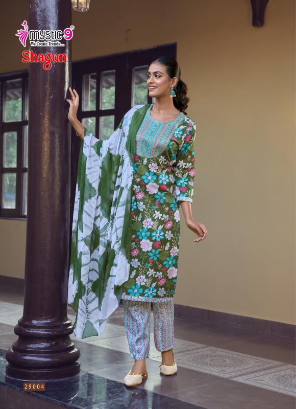 Mystic 9 Shagun Vol 29 D 29001 catalog wholesale kurti market in nagpur