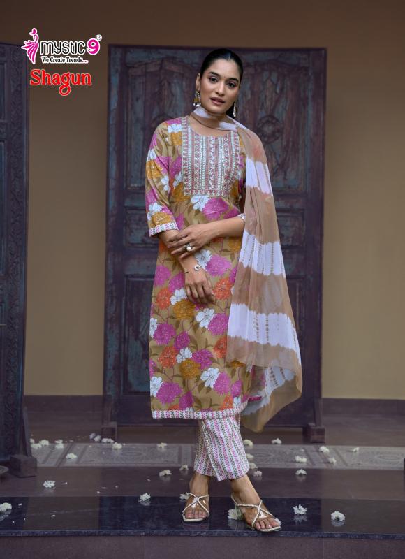 Mystic 9 Shagun Vol 29 D 29001 catalog wholesale kurti market in nagpur
