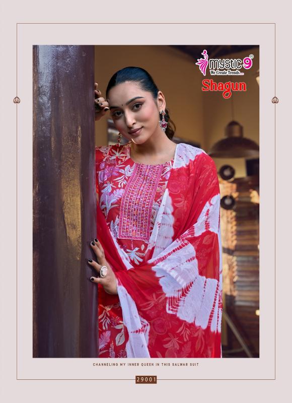 Mystic 9 Shagun Vol 29 D 29001 catalog wholesale kurti market in nagpur