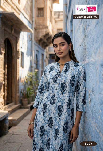 Mystic 9 Summer Cool Vol 3 catalog creations wholesale kurti