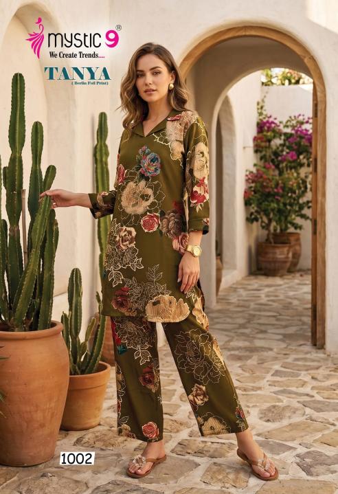Mystic 9 Tanya vol 1 catalog co ords stylish set for women