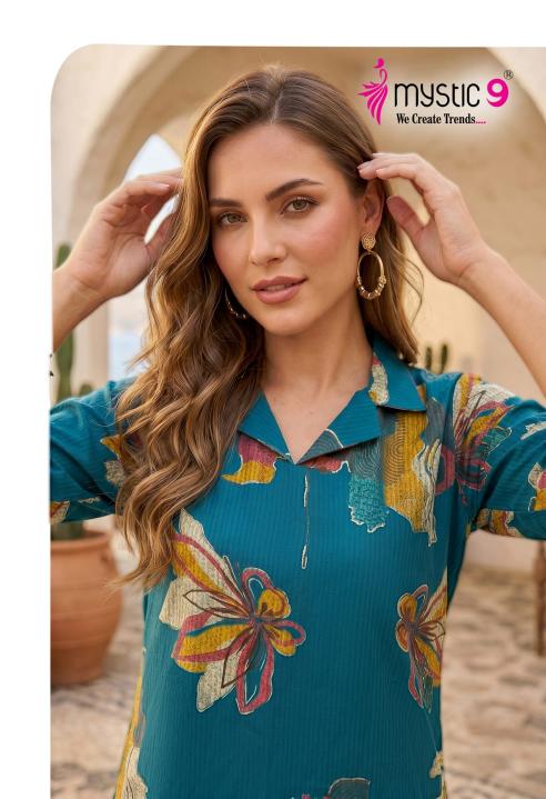 Mystic 9 Tanya vol 1 catalog co ords stylish set for women