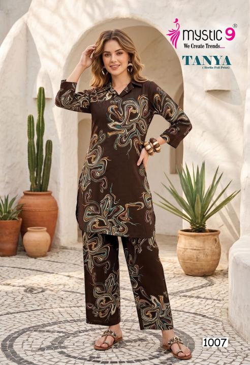 Mystic 9 Tanya vol 1 catalog co ords stylish set for women