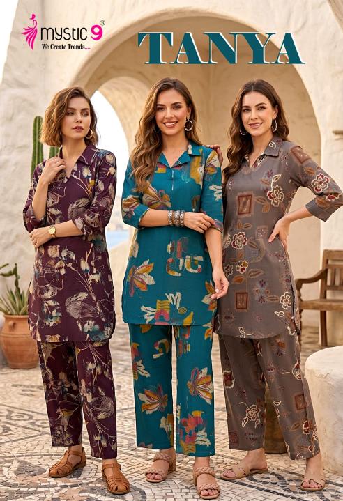 Mystic 9 Tanya vol 1 catalog co ords stylish set for women
