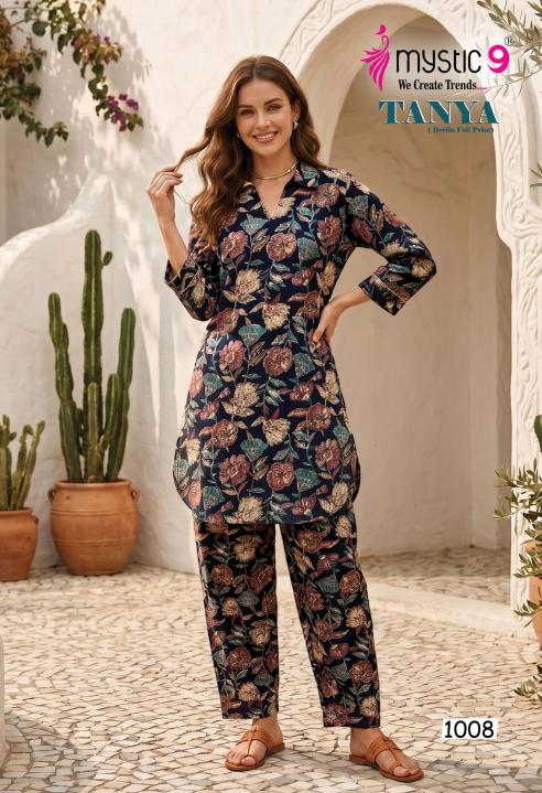 Mystic 9 Tanya vol 1 catalog co ords stylish set for women