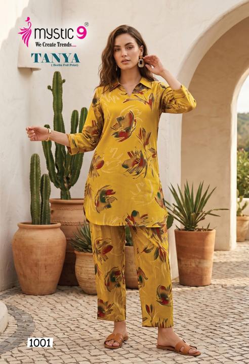 Mystic 9 Tanya vol 1 catalog co ords stylish set for women