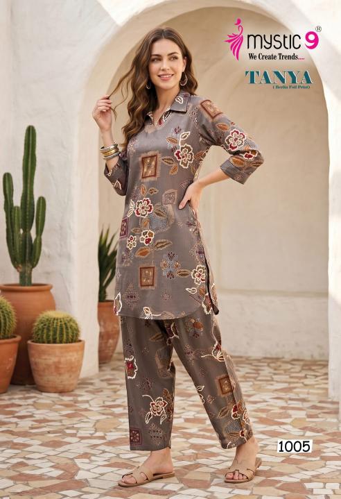 Mystic 9 Tanya vol 1 catalog co ords stylish set for women