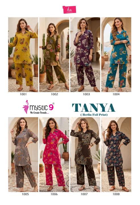 Mystic 9 Tanya vol 1 catalog co ords stylish set for women
