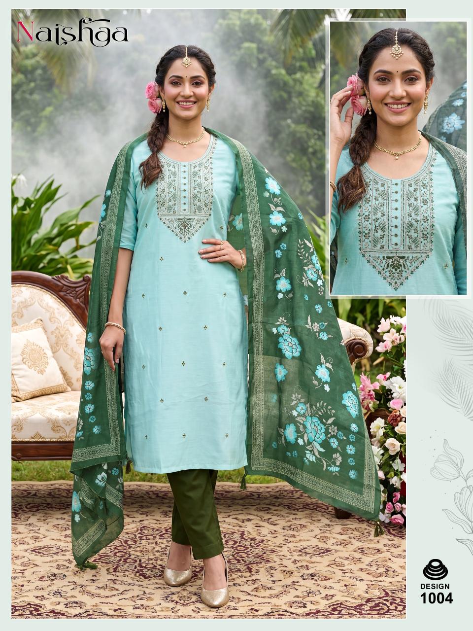 Naishaa Vol 1 catalog Roman Silk kutris
