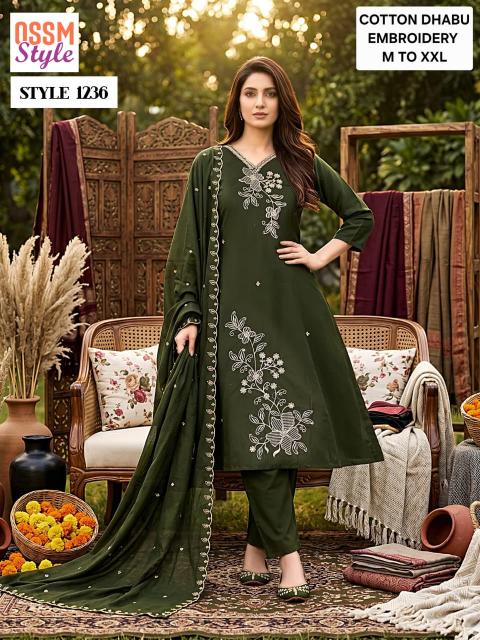 Ossm 1235 & 1236 catalog psyna kurti wholesale