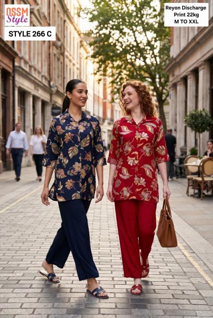Ossm 266 C catalog co ords set indian style
