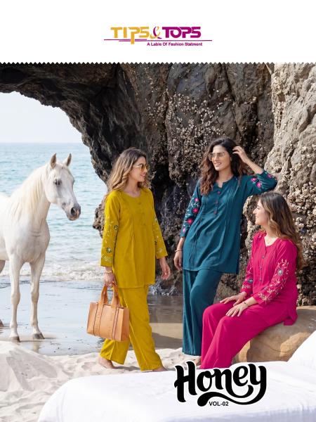 Ossm Honey D 201 to 206 catalog co ord sets women