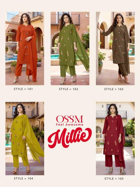 Ossm Millie vol 4 catalog wholesale kurtis in amritsar