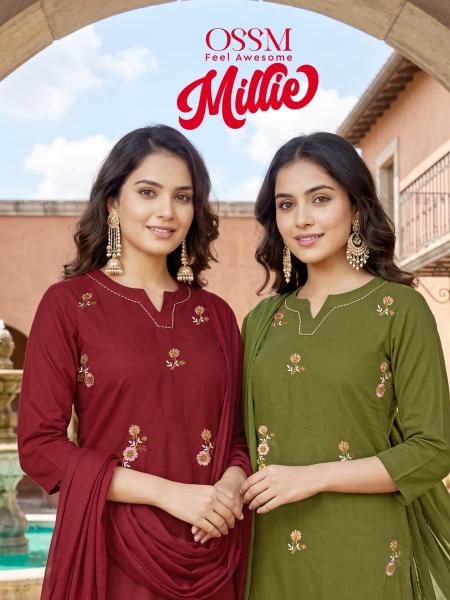 Ossm Millie vol 4 catalog wholesale kurtis in amritsar