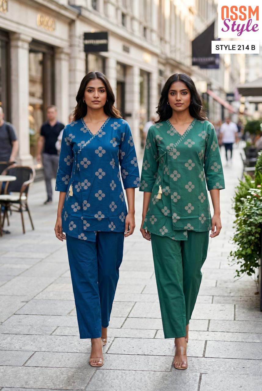 OSSM STYLE 214 Kurti wholesale suppliers in Surat