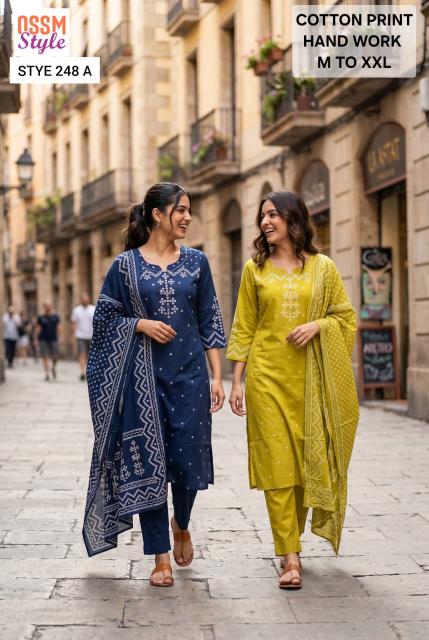 OSSM STYLE 248 Designer Kurtis wholesale