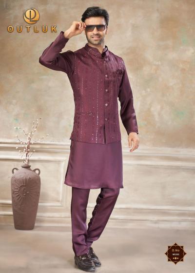 Outluk Wedding vol 52 catalog mens kurta in mumbai