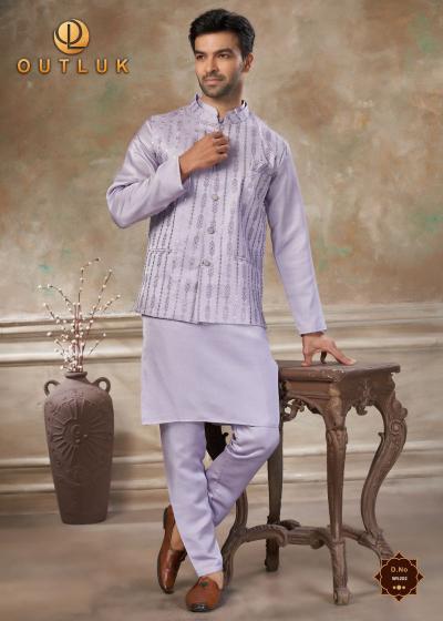 Outluk Wedding vol 52 catalog mens kurta in mumbai