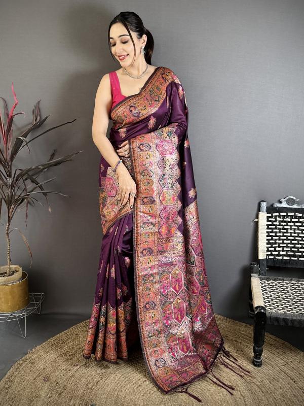 PASHMINA-VOL-6 Best place to buy wholesale sarees in Delhi