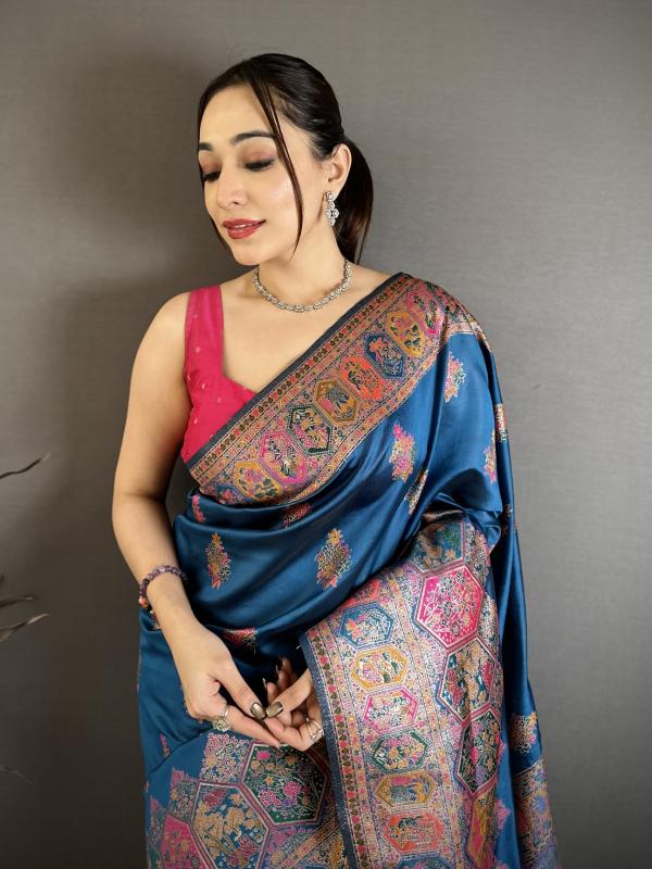 PASHMINA-VOL-6 Best place to buy wholesale sarees in Delhi