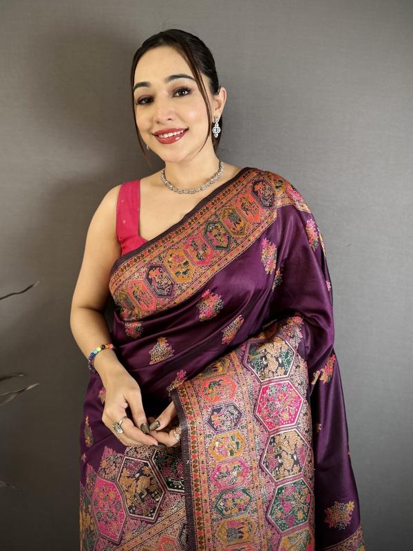 PASHMINA-VOL-6 Best place to buy wholesale sarees in Delhi