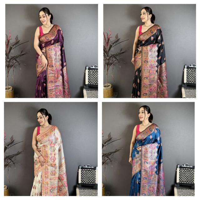 PASHMINA-VOL-6 Best place to buy wholesale sarees in Delhi