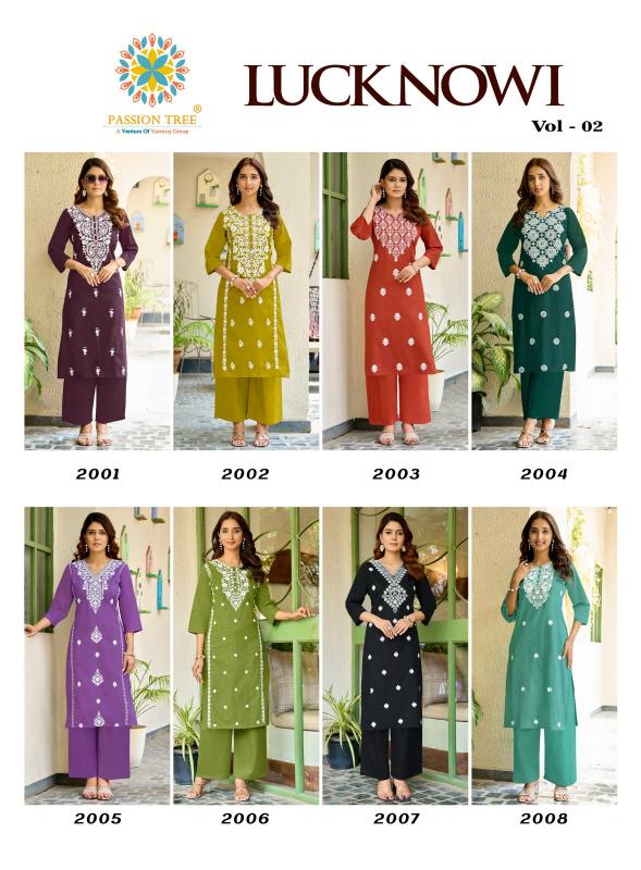 PASSION TREE LUCKNOWI VOL-2 Kurtis for sale in Kolkata