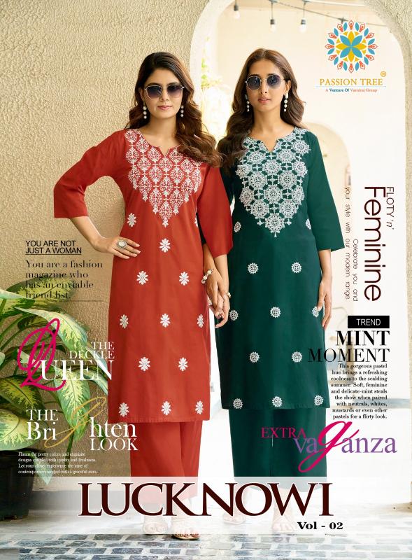 PASSION TREE LUCKNOWI VOL-2 Kurtis for sale in Kolkata