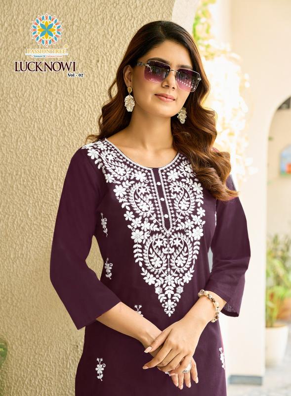 PASSION TREE LUCKNOWI VOL-2 Kurtis for sale in Kolkata