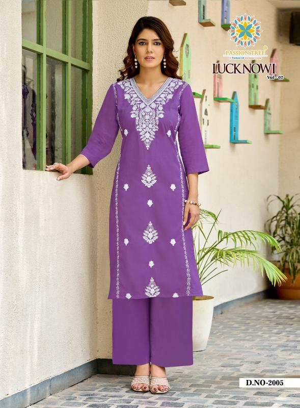 PASSION TREE LUCKNOWI VOL-2 Kurtis for sale in Kolkata