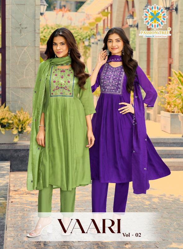 Passion Tree Vaari vol 2 catalog kurti bazaar surat wholesale
