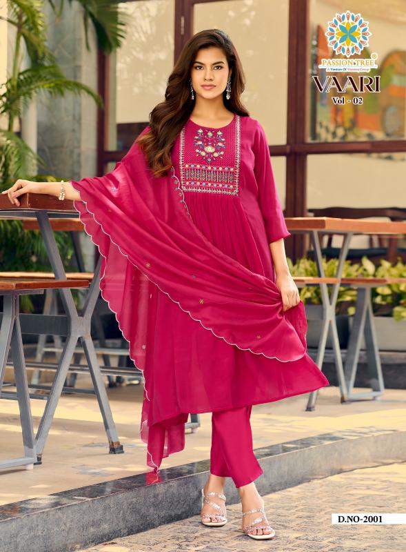 Passion Tree Vaari vol 2 catalog kurti bazaar surat wholesale