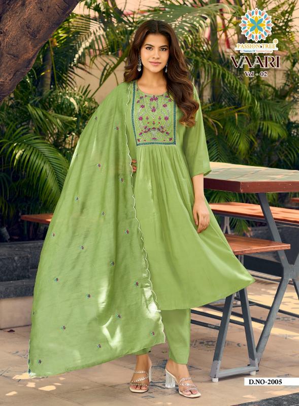 Passion Tree Vaari vol 2 catalog kurti bazaar surat wholesale
