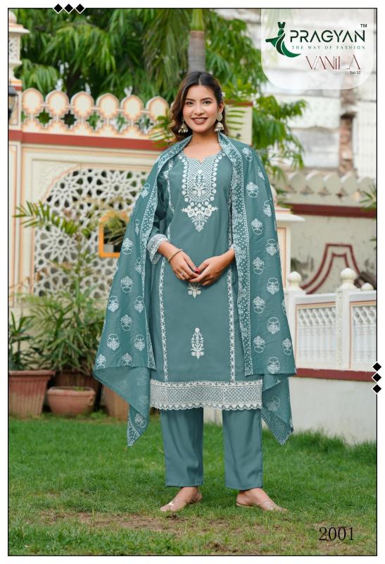 Pragyan VANILA 2 Kurti wholesalers Kolkata